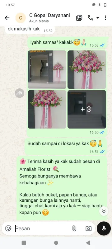 Pengiriman Karangan Bunga Kebon Besar