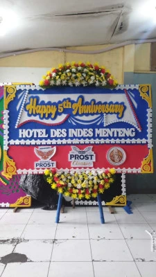 Papan Bunga di Kebon Besar